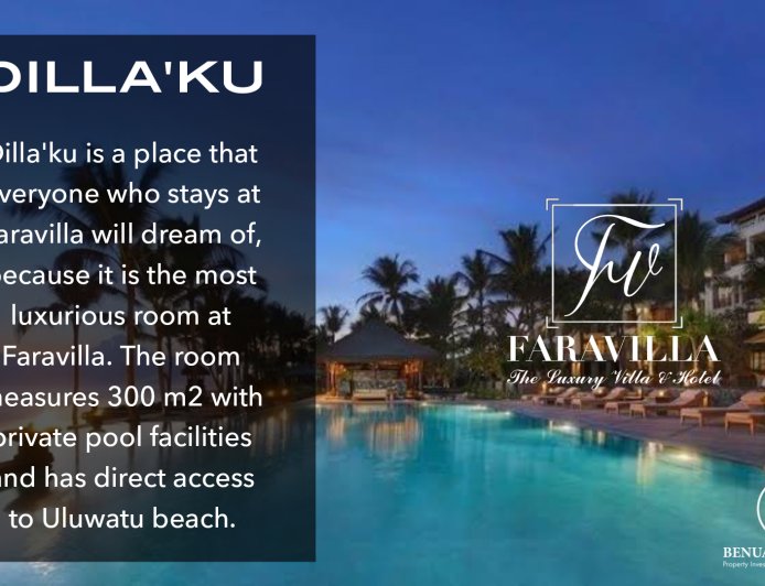 Benualand Corp Bangun FARAVILLA Hotel & Villa Termewah di Bali