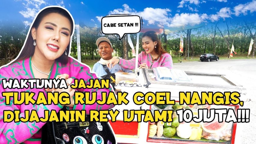 TUKANG RUJAK MAMANG PUDIN NANGIS, DIJAJANIN REY UTAMI 10 JUTA!