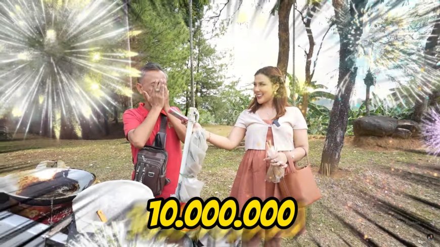 Rey Utami Pertama Kali Jajan Cilung Seharga 1 Juta!