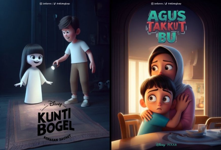 Viral di TikTok, Masyarakat Indonesia Bergairah Menciptakan Poster ala Disney dengan Teknologi Kecerdasan Buatan