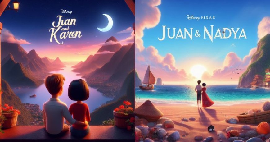 Tren Viral Poster Disney Pixar Pakai AI Merajalela di Indonesia