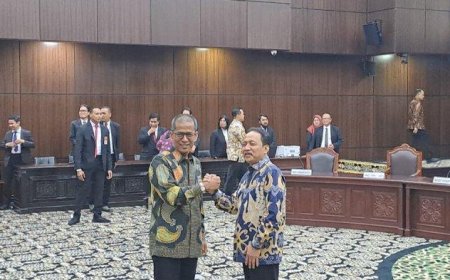 Suhartoyo Dilantik Sebagai Ketua MK Menggantikan Anwar Usman yang Dicopot Akibat Pelanggaran Kode Etik