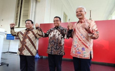 KPU Resmi Tetapkan Anies-Muhaimin, Prabowo-Gibran, dan Ganjar-Mahfud sebagai Calon Presiden dan Wakil Presiden di Pilpres 2024