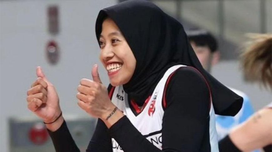 Megawati 'Megatron' Berambisi Bawa Red Sparks Juara Liga Bola Voli Korea