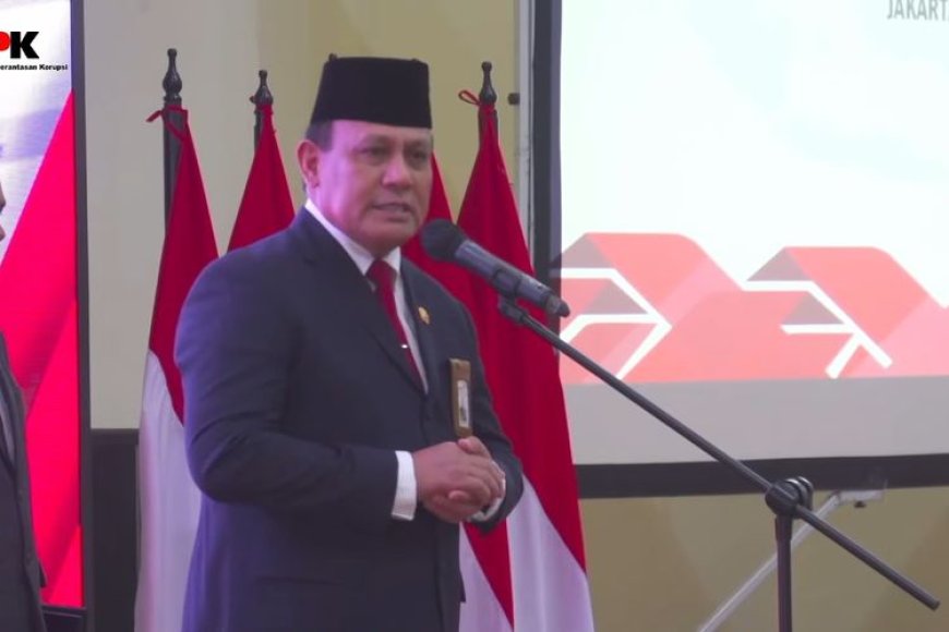 Firli Bahuri Resmi Lantik Irjen Pol Rudi Setiawan sebagai Deputi Penindakan dan Eksekusi KPK