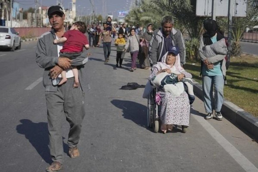 Krisis Kemanusiaan Gaza: Puluhan Ribu Warga Palestina Mengungsi dengan Berjalan Kaki, Perjuangan Mereka dalam Menyelamatkan Nyawa