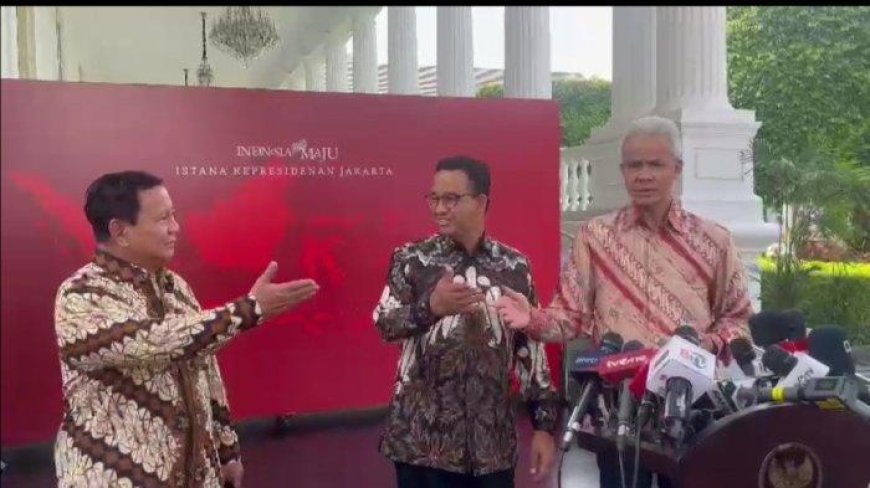 KPU Resmi Tetapkan Prabowo, Ganjar, Anies sebagai Capres 2024: Kontroversi Gibran dan Tuntutan Massa