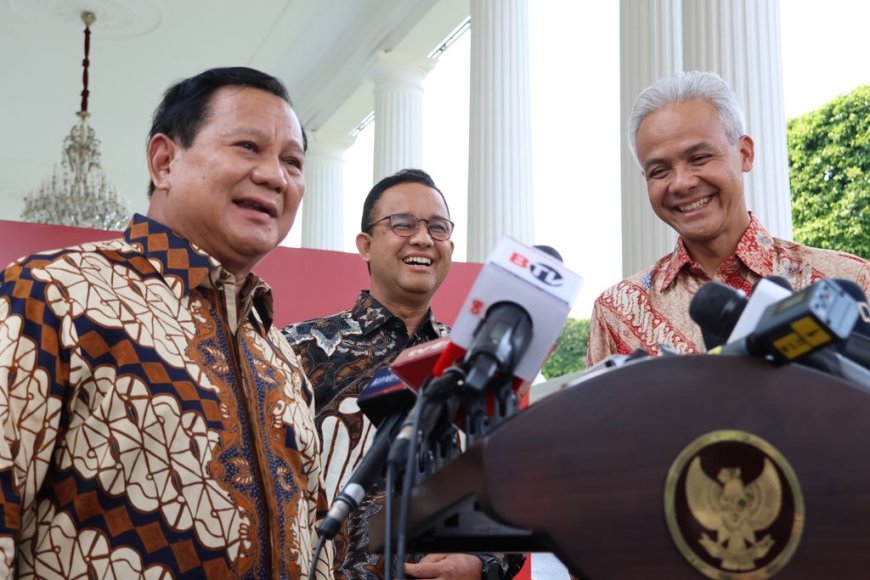 KPU Tetapkan Anies-Muhaimin, Prabowo-Gibran, dan Ganjar-Mahfud Sebagai Calon Presiden dan Wakil Presiden di Pilpres 2024