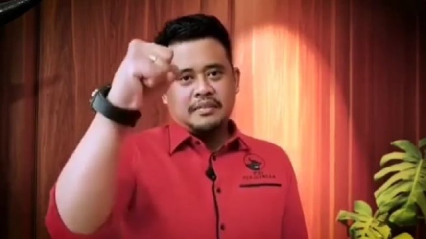 PDIP Resmi Pecat Bobby Nasution sebagai Kader, Terkait Dukungan pada Prabowo-Gibran di Pilpres 2024