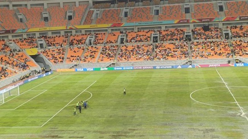 Misteri Genangan Air di Piala Dunia U-17 2023: Atap Stadion JIS Tidak Ditutup, Siapa yang Bertanggung Jawab?