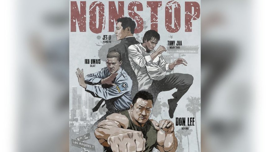 Iko Uwais Bersiap Adu Peran dengan Jet Li, Don Lee dan Tony Jaa dalam Film Aksi Nonstop