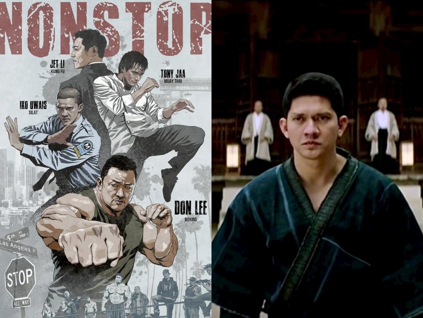 Iko Uwais Bersiap Adu Kebolehan Seni Bela Diri dengan Jet Li dan Ma Dong Seok dalam Film Nonstop