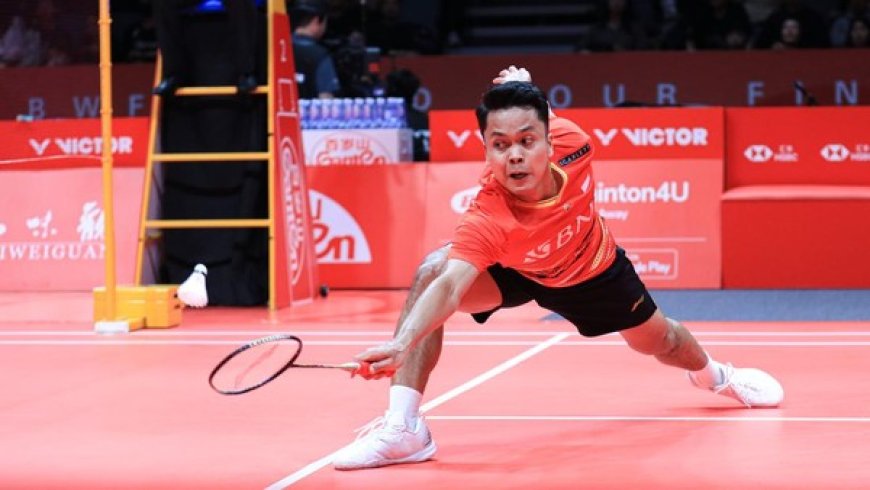 Anthony Ginting Gagal Melangkah ke Semifinal BWF World Tour Finals 2023 Setelah Kekalahan Dramatis