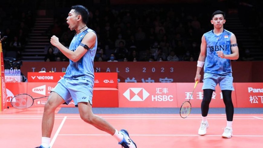 Ganda Putra Indonesia, Fajar/Rian, Alami Kekalahan Dramatis di Semifinal BWF World Tour Finals 2023, Jonatan Christie Tinggal Harapan Tersisa