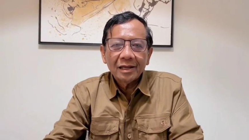 Mahfud MD Minta Masyarakat Pilih Berdasarkan Nurani, Bukan Karena Disuap