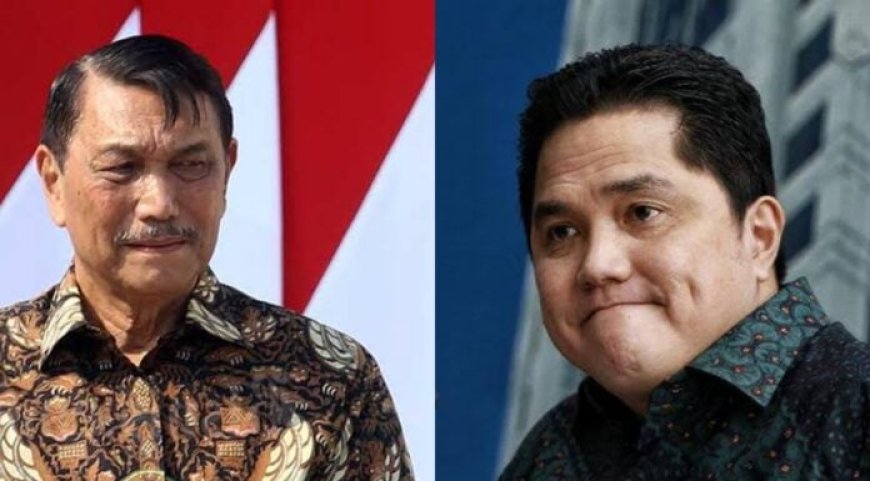 Erick Thohir Selesaikan Tugas Menko Marves Ad Interim, Kembalikan Jabatan kepada Luhut Panjaitan