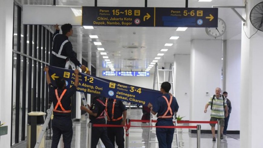 Perubahan Jalur Peron di Stasiun Manggarai Jakarta Akan Berlaku Selamanya, Meningkatkan Efisiensi dan Keamanan Perjalanan Penumpang