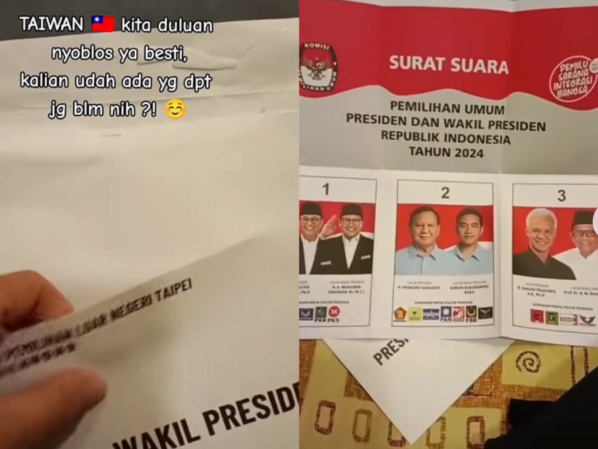 Skandal Surat Suara Pilpres 2024 di Taipei: KPU Nyatakan Tidak Sah, WNI Terima Surat Suara Sebelum Waktunya