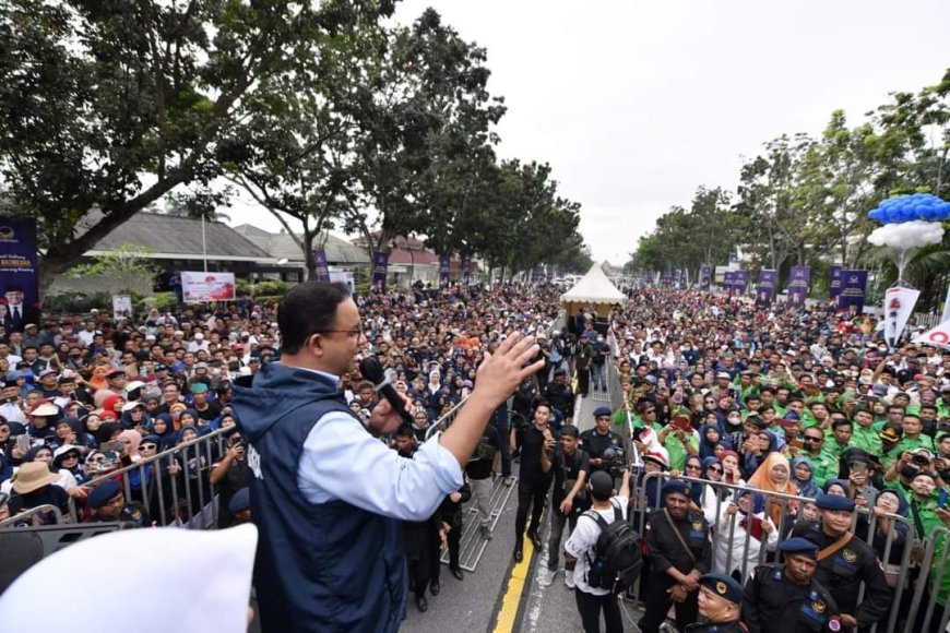 Insiden Tamparan Terhadap Anies Baswedan saat Kampanye di Kalbar, Timnas AMIN Tingkatkan Pengamanan