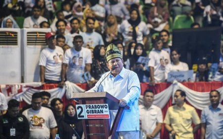 Prabowo: Ada Manusia Kita Beri Dukungan Dibalas Kedengkian