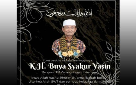 Ulama Kharismatik Asal Indramayu, KH Syakur Yasin, Tutup Mata dalam Kepergian Menyentuh Hati