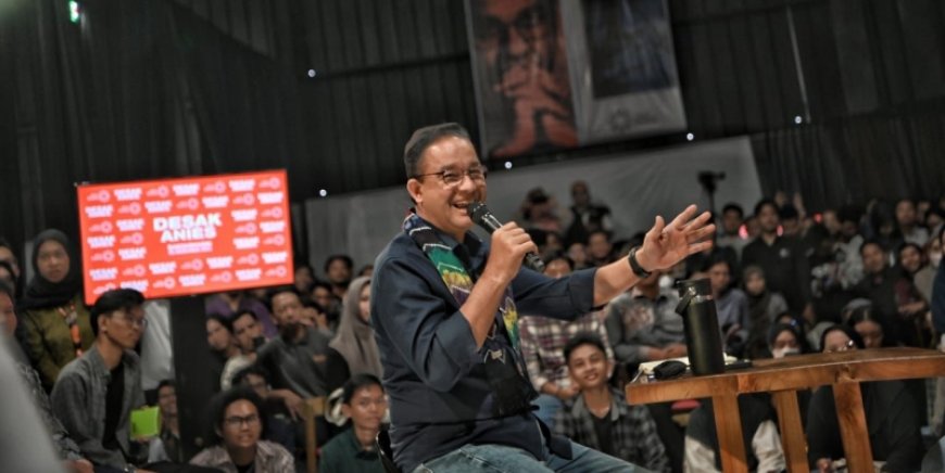 Sukses dan Inovatif! Anies Baswedan Gaet Pemilih Muda lewat 'Desak Anies' Menyita Perhatian Media Asing