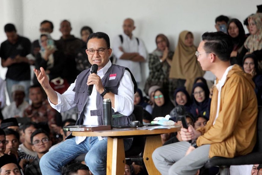 Desak Anies: Media Asing Soroti Strategi Menarik Anies Baswedan Gaet Pemilih Muda