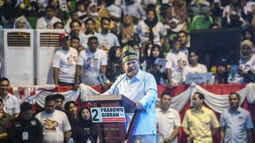 Prabowo: Ada Manusia Kita Beri Dukungan Dibalas Kedengkian