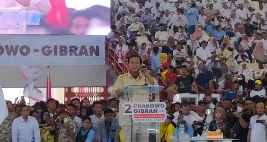 Prabowo Subianto: Masyarakat Indonesia Tolak Pemimpin Tukang Omong