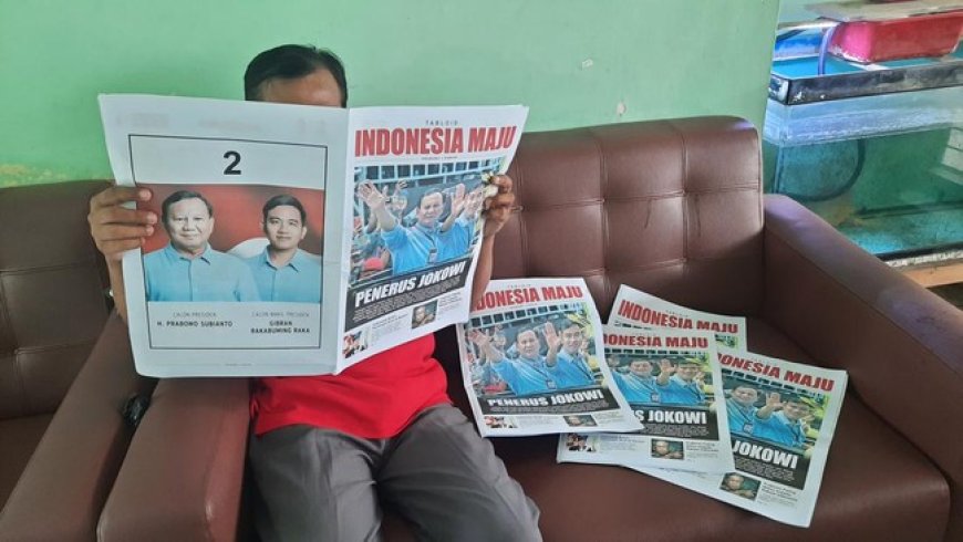 Tabloid Indonesia Maju-Gambar Kaesang Muncul di Kudus, Penyebar Sempat Dikejar