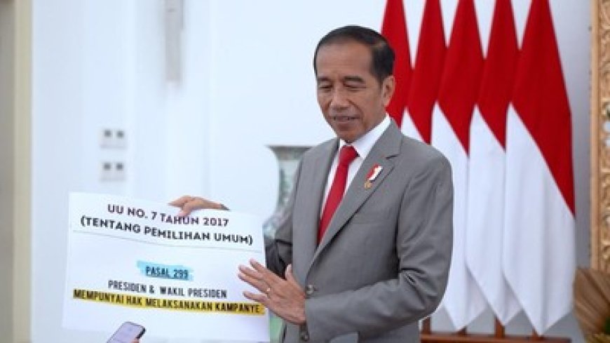 Klarifikasi Jokowi Terkait Berpihaknya Presiden dalam Kampanye: Harus Sesuai Aturan