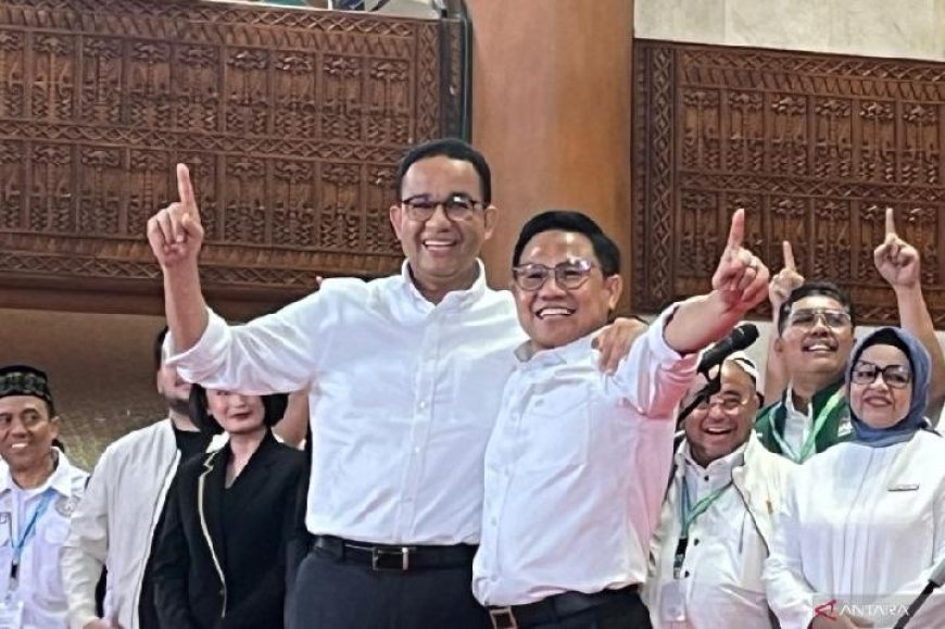 Respons Anies dan Cak Imin Usai Jokowi Makan Bakso Bareng Prabowo