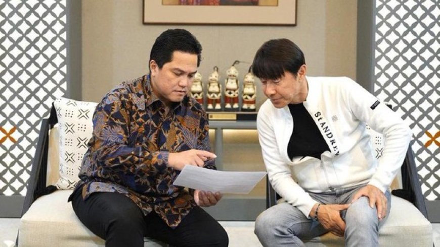 Erick Thohir Ungkap Kesiapannya Terhadap Tawaran Pelatih Shin Tae Yong dari Negara Lain: Kontrak Sampai 2027