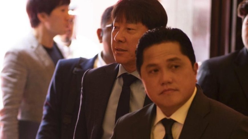 Erick Thohir Tanggapi Tawaran Pelatih Shin Tae Yong dari Negara Lain: Komitmen Kontrak Sampai 2027