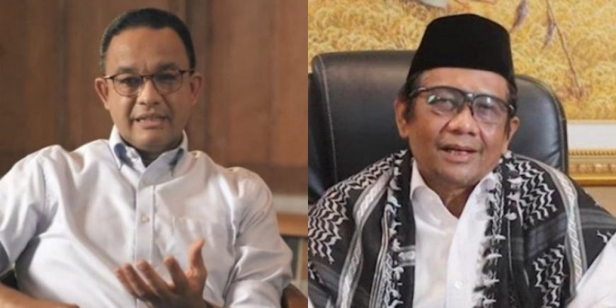 Anies Menyambut dengan Etika Langkah Mahfud Mundur dari Menteri Jokowi