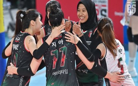 Red Sparks Kuasai Chungmu Gymnasium: Megawati Bersinar Cetak 24 Poin dalam Kemenangan 3-1 atas IBK Altos di Liga Voli Korea