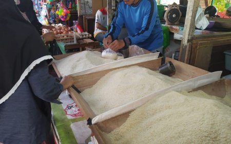 Lonjakan Harga Beras Mencapai Rekor Tertinggi: Kritik Pedagang Pasar Terhadap Kebijakan Bansos Jelang Pilpres 2024