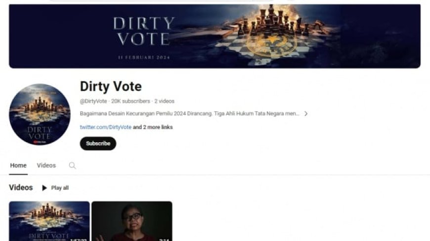 Kontroversi Film Dokumenter 'Dirty Vote': Mengungkap Kecurangan Pemilu 2024