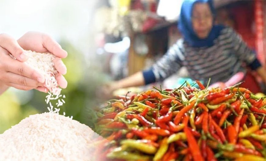 Kenaikan Harga Pangan pada Awal Pekan, Cabai dan Beras Melonjak Tinggi