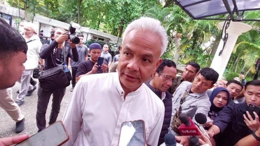 Ganjar Pranowo Mempertanyakan Hasil Quick Count: "Kamu Percaya Enggak Suara Saya Segitu?"