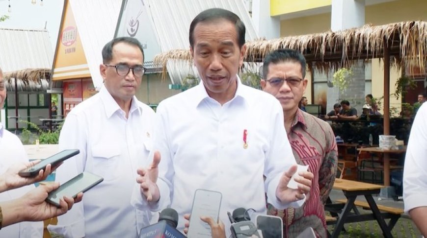 Jokowi: Masyarakat Diminta Tidak Teriak-teriak soal Dugaan Kecurangan Pilpres 2024