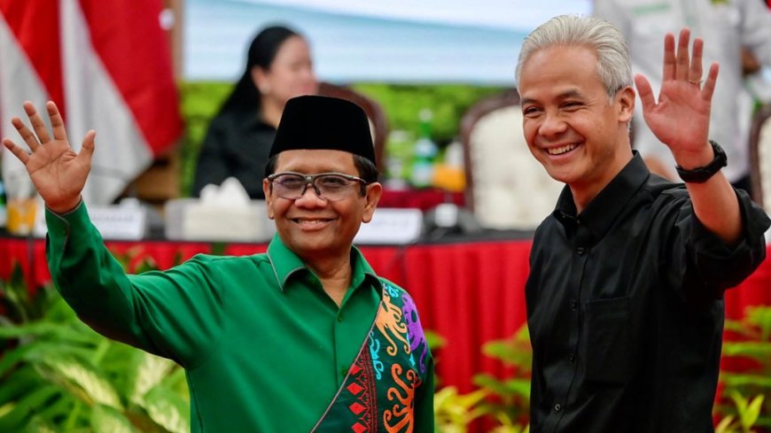 Ganjar Memastikan Keharmonisan dengan Mahfud dan Tidak Intens dengan Anies-Muhaimin