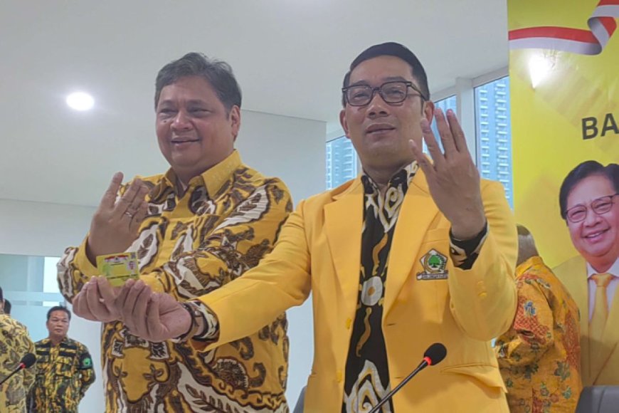 Golkar: Ridwan Kamil Dapat Tawaran Masuk Kabinet