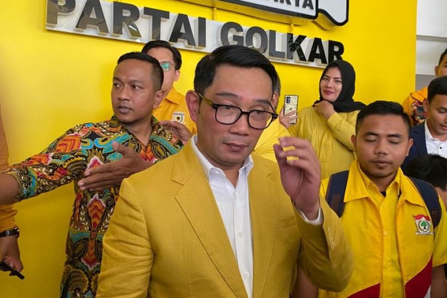 Ridwan Kamil Dapat Tawaran Masuk Kabinet Prabowo-Gibran: Golkar Akan Dukung Keputusan Presiden Terpilih