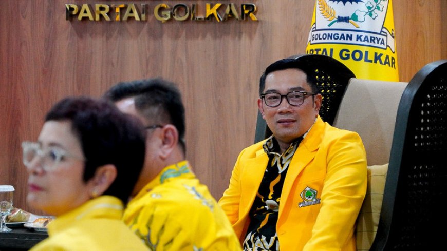 Ridwan Kamil Dapat Tawaran Masuk Kabinet: Golkar dan Dinamika Politik Pasca-Pilpres 2024