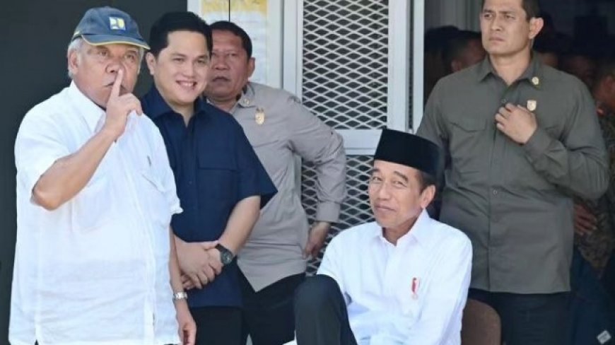 Menteri Basuki Tegaskan Kehadiran Mendampingi Jokowi Setelah Isu Mundur