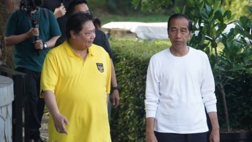 Airlangga Hartarto Santai Tanggapi Isu Potensi Jokowi Bergabung dengan Golkar Pasca-Pilpres 2024: 'Langkah Baik Bagi Semua Partai'