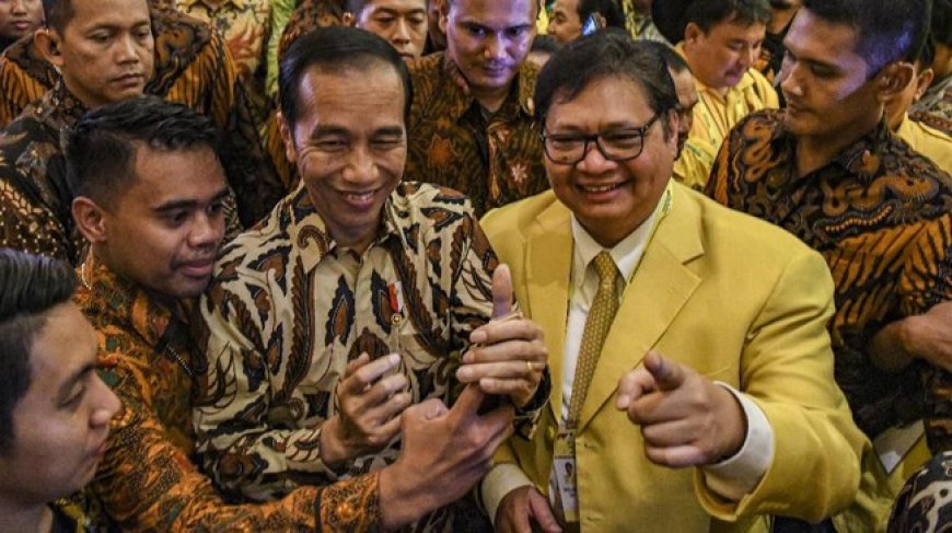 Airlangga Hartarto Tanggapi Santai Isu Jokowi Bergabung dengan Golkar