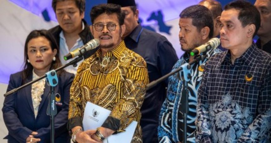 NasDem Buka Suara soal Aliran Rp40 Juta dari Kasus SYL ke Partai