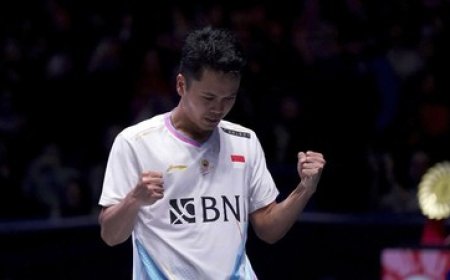 Anthony Ginting ke Final All England 2024